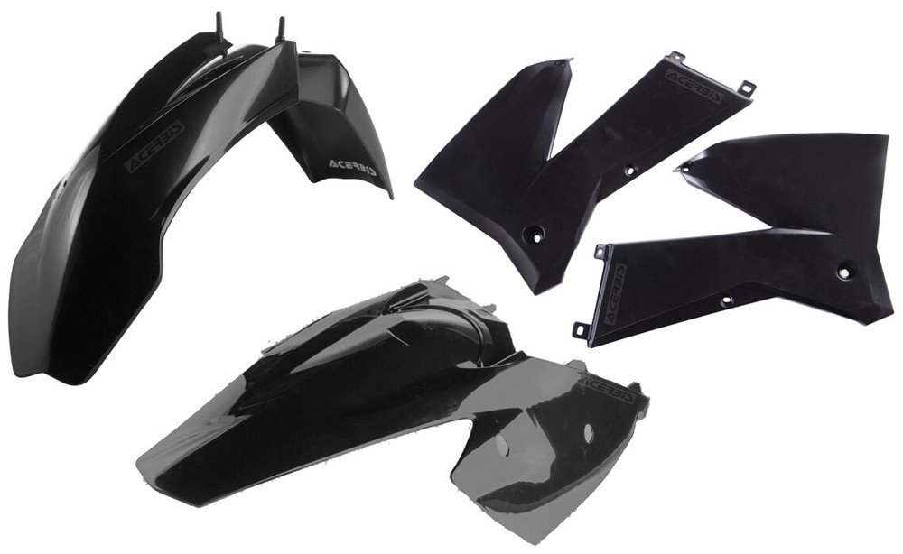 Amazon.com: Acerbis Replica Plastic Kit Black Compatible with KTM